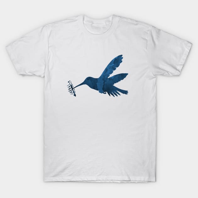 Hummingbird T-Shirt by TheJollyMarten